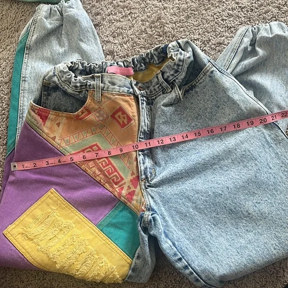 Vintage patchwork jeans - Picture 5 of 5